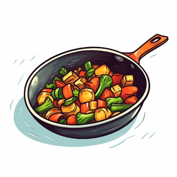 Protein-Packed Pepper and Carrot Stir-Fry image