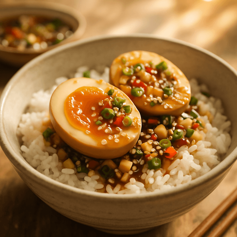 Korean Mayak Gyeran Marinated Eggs
