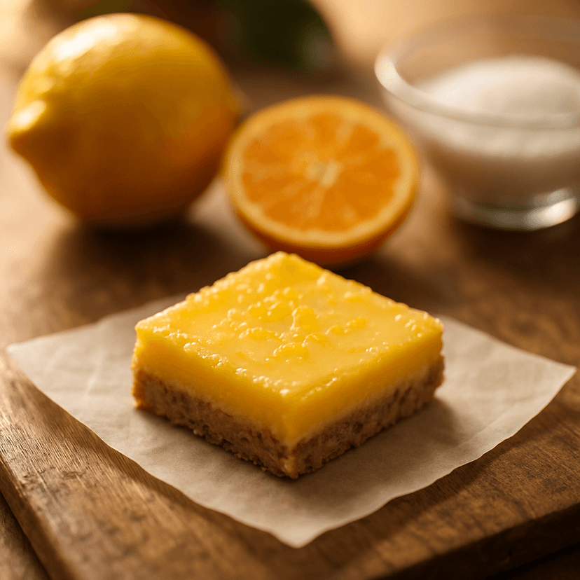 Mini Rustic Organic Citrus Curd Bar