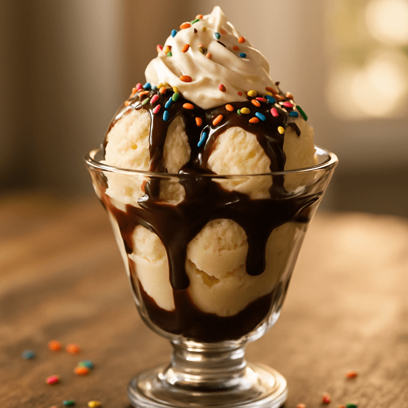 Classic Chocolate Sundae Treat