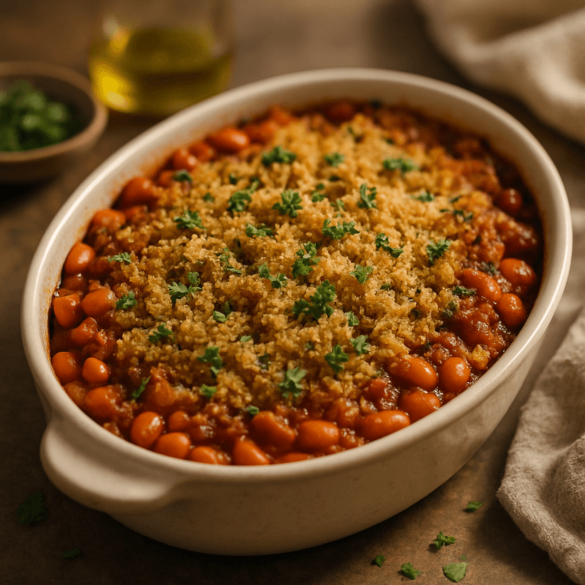 Spicy Baked Bean Casserole