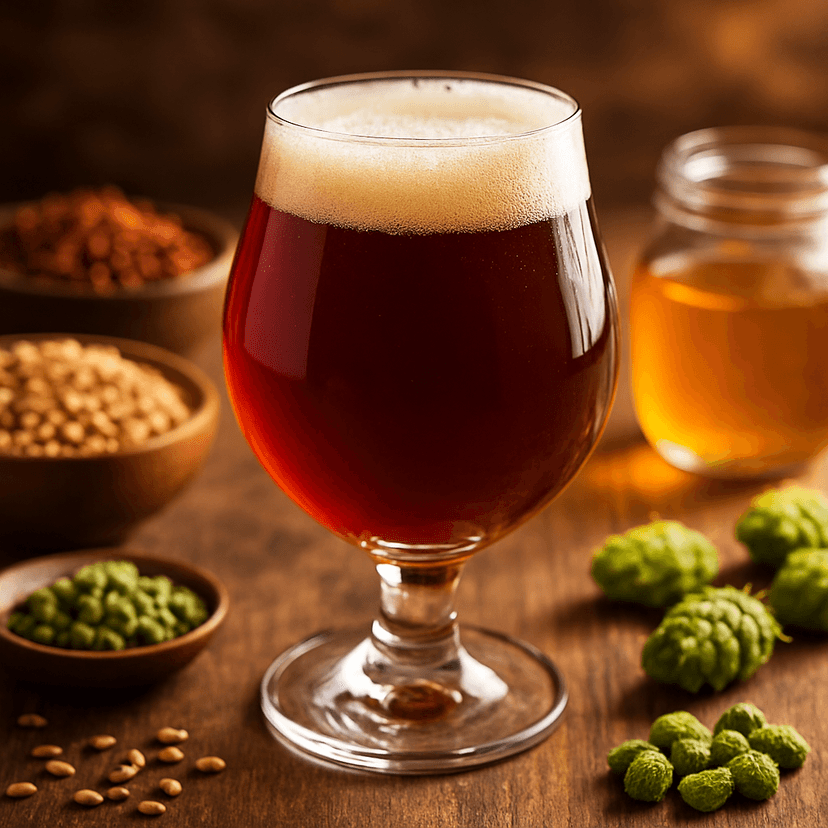 English Barleywine Braggot