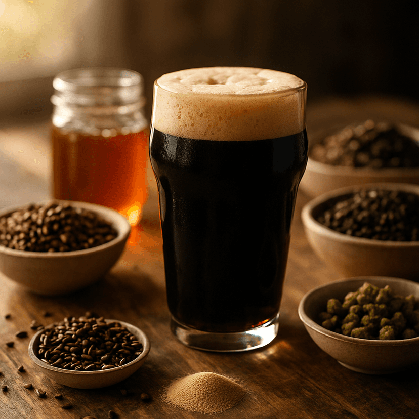 Buckwheat Honey Braggot [Porter-Style]