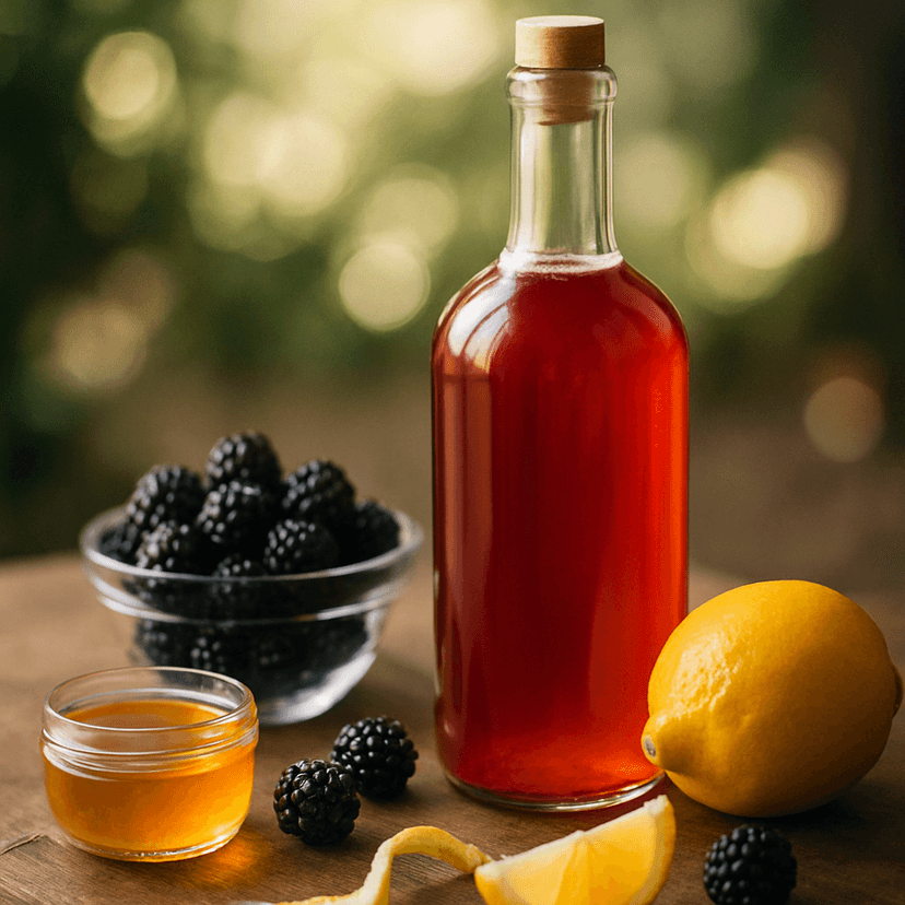 Blackberry Lemon Session Mead