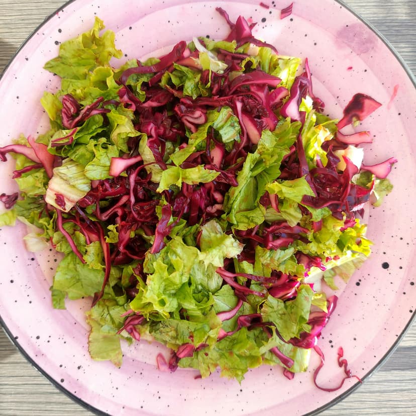 Crisp Garden Lettuce Salad