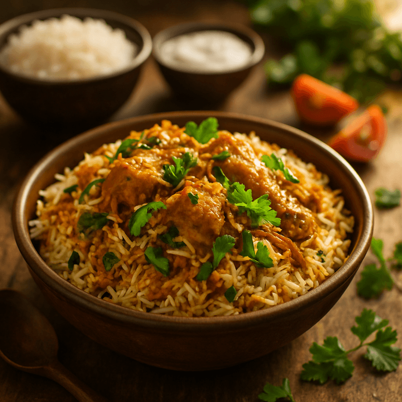 Classic Pakistani Chicken Biryani