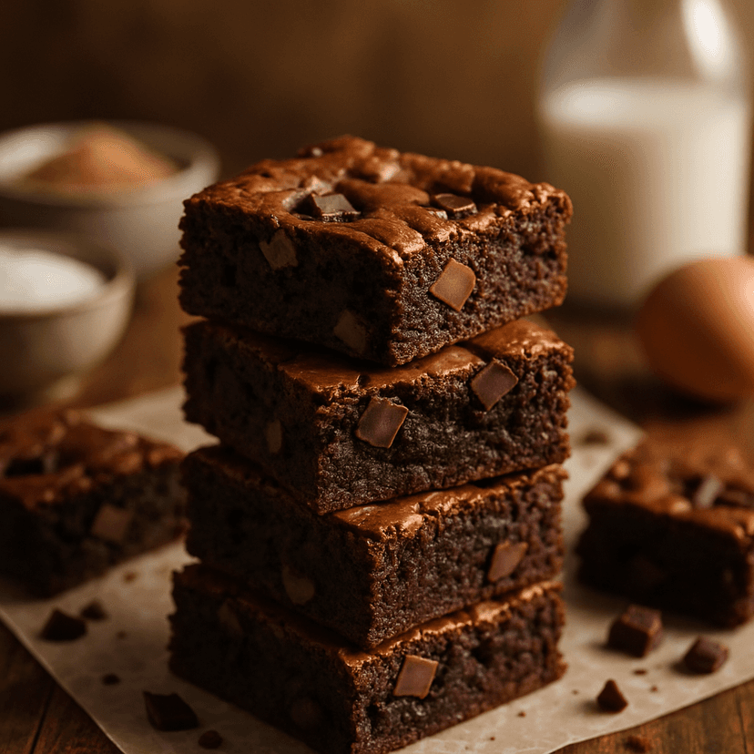 Classic Fudgy Chocolate Brownies
