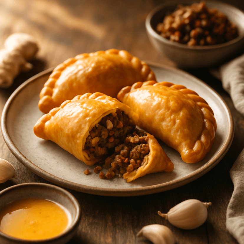 Savory Chinese Beef Curry Puffs