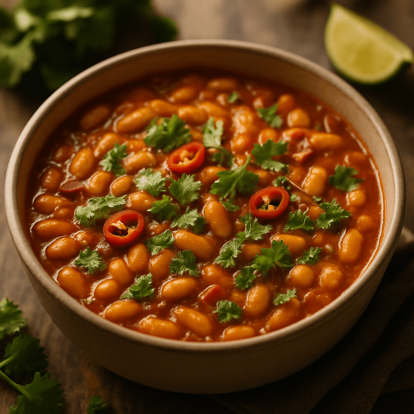 Spiced Bali Baked Beans
