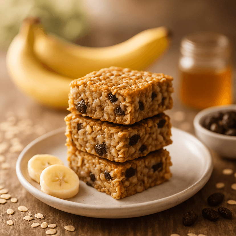 Keiki Chewy Banana Oatmeal Bars