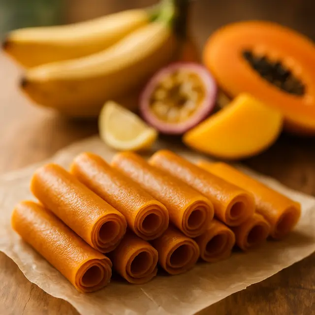 Tropical Banana Fruit Leather
