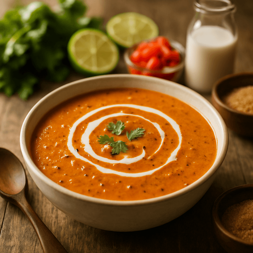 Creamy Tangy Indian Tomato Coconut Curry