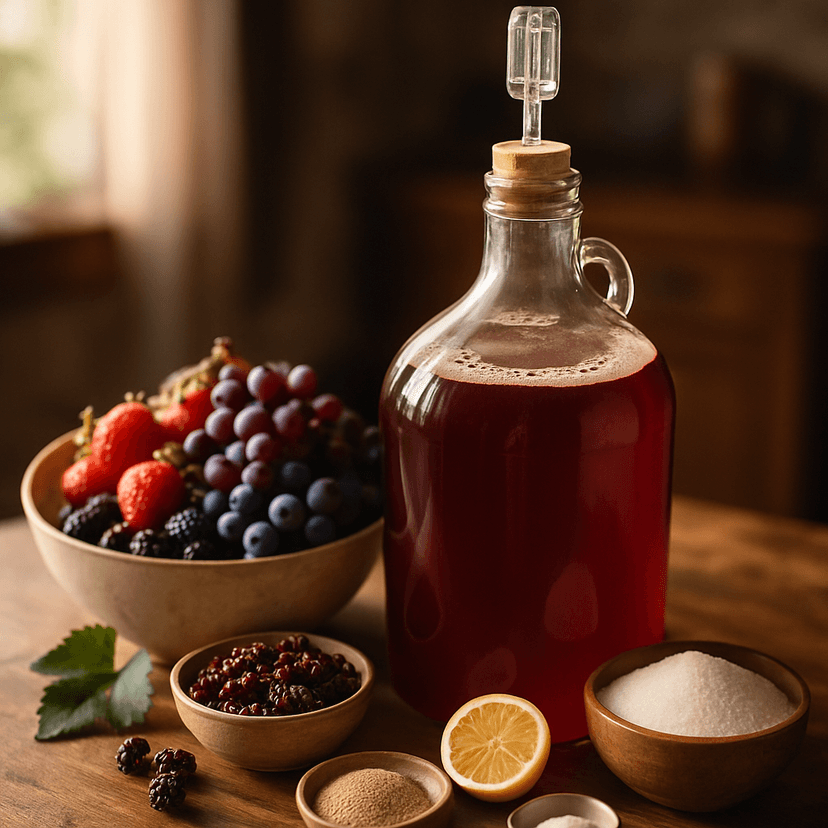 Rustic  Fruit Wine