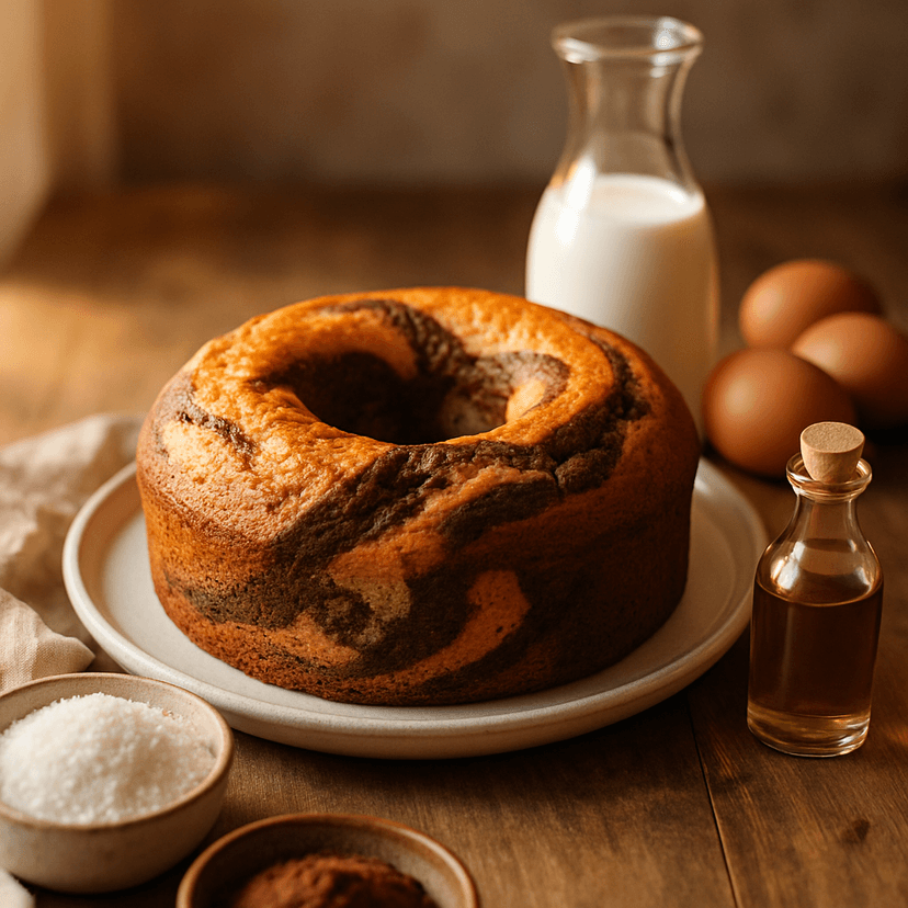 Classic Italian Marble Ciambellone