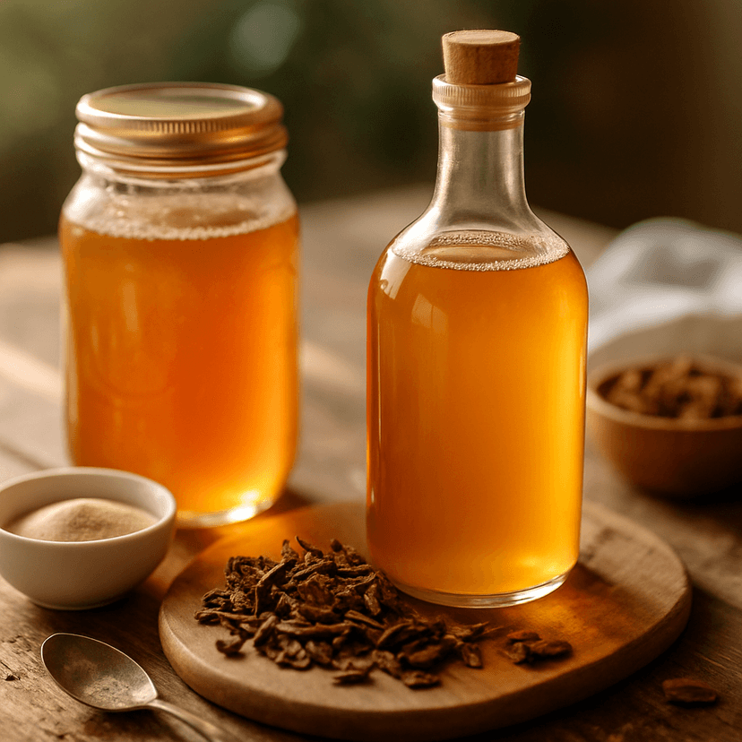 Rustic Sassafras Mead (Fire-Brewed)