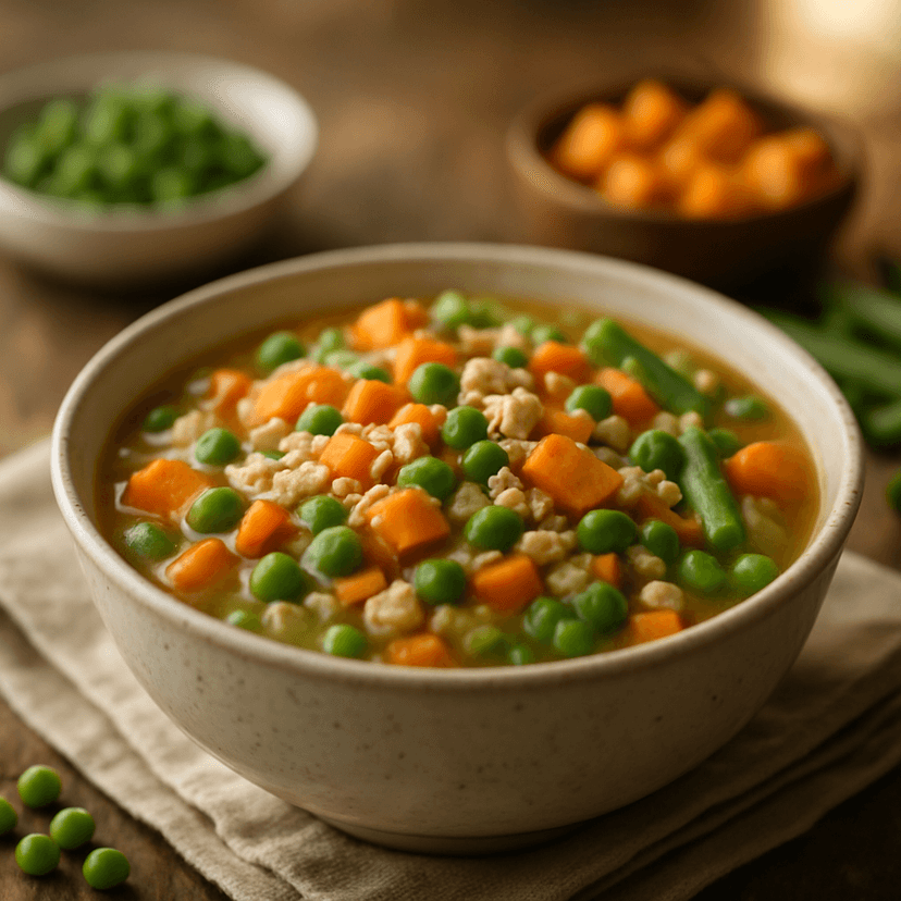 Hearty Chicken & Veggie Crockpot Feast
