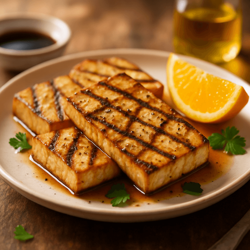 Citrus Pulehu Grilled Tofu