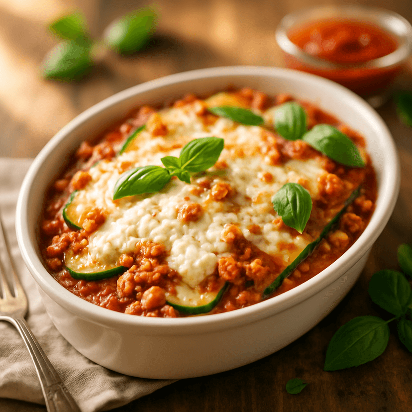 Quick Low-Carb Turkey Lasagna
