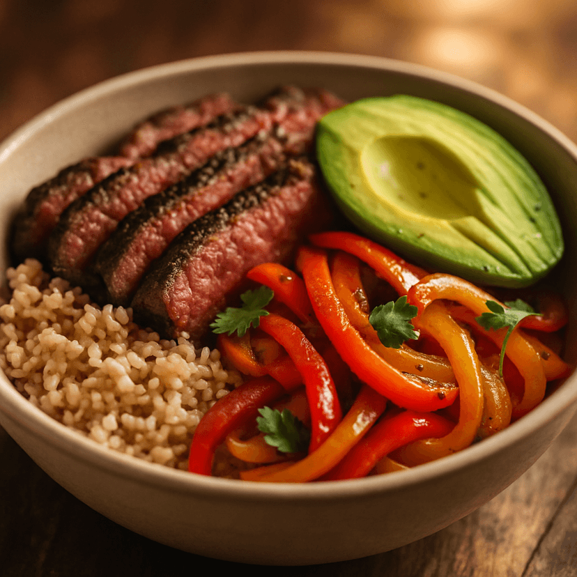 Southwest Sizzling Steak Bowl