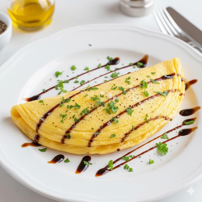 Tangy Balsamic Herb Omelet