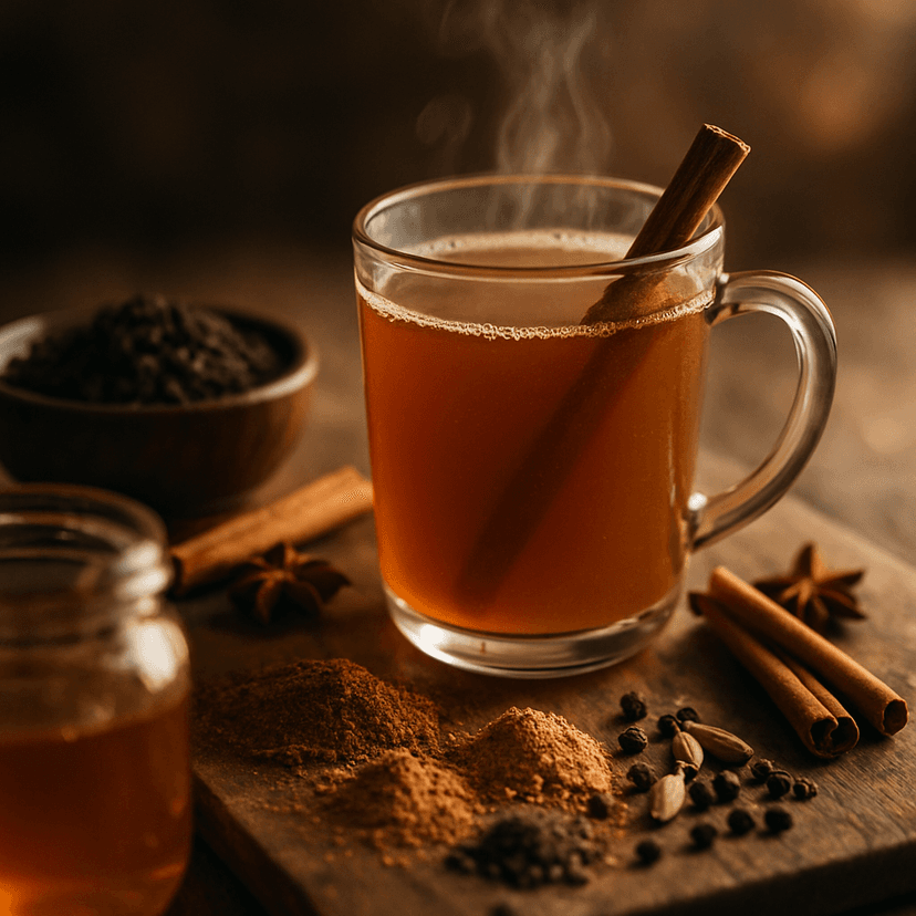Warm Spiced Chai Mead