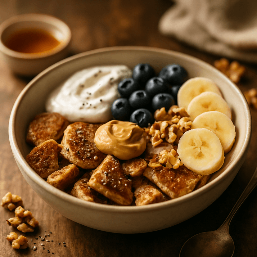 Power-Packed Protein Pancake Bowl