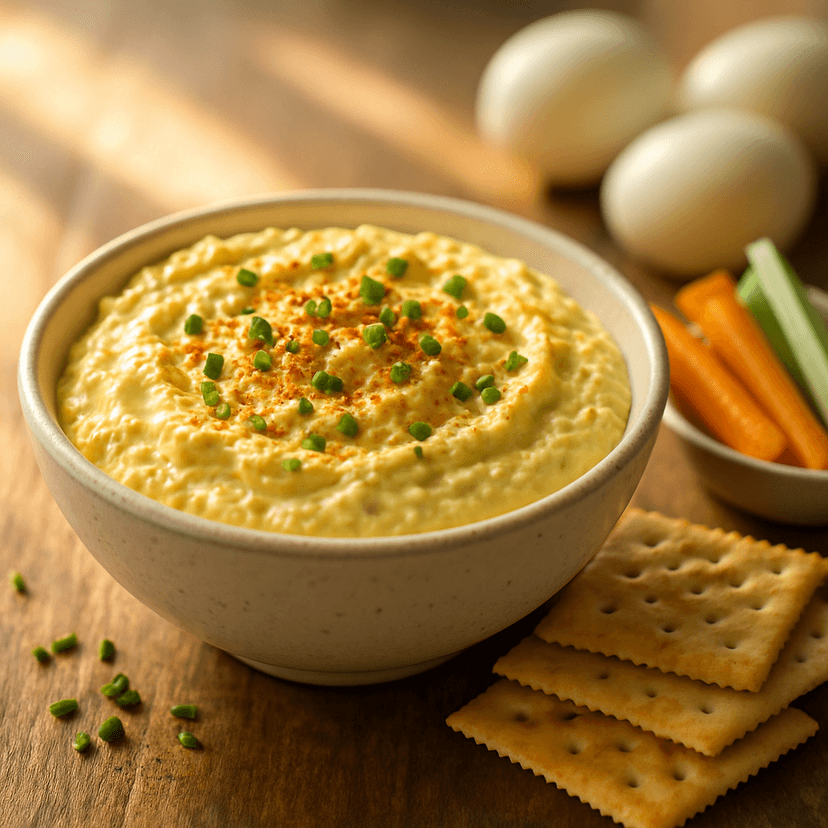 Creamy Deviled Egg Dip