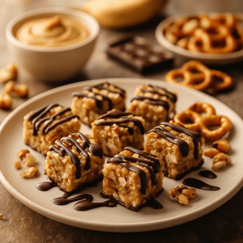 Frozen Sweet Peanut Butter Pretzel Bites