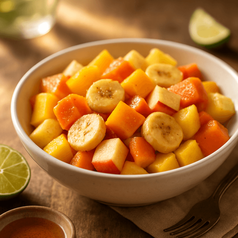 Tropical Cinnamon Fruit Salad