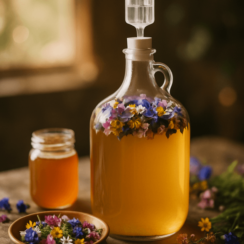 Spring Wildflower Mead | DishGen Recipe