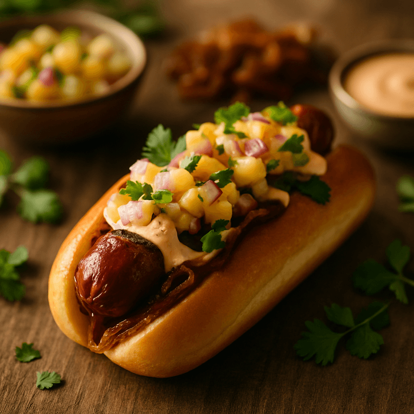 Sweet Heat Gourmet Beef Hotdog