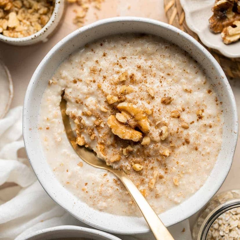 Silky Spiced Plantain Porridge