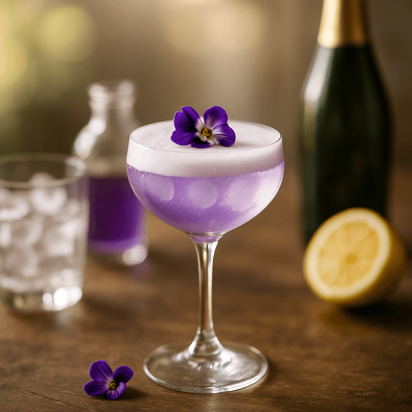 Imperial Violet Fizz