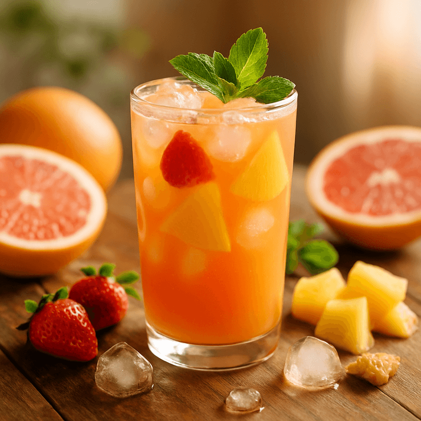 Zesty Citrus Fruit Punch Fusion