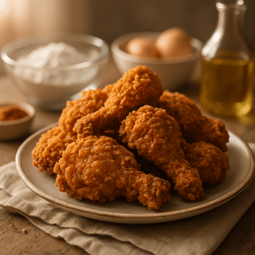 Crispy KFC Style Fried Chicken