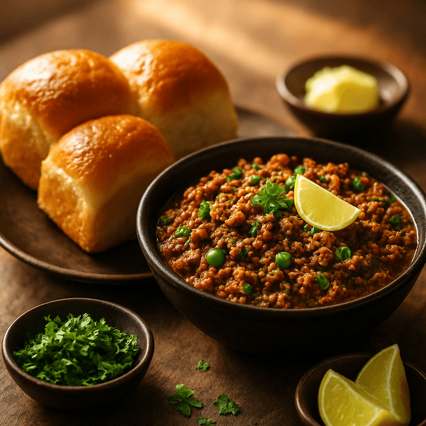 Kheema Pav from Oakwood Pune