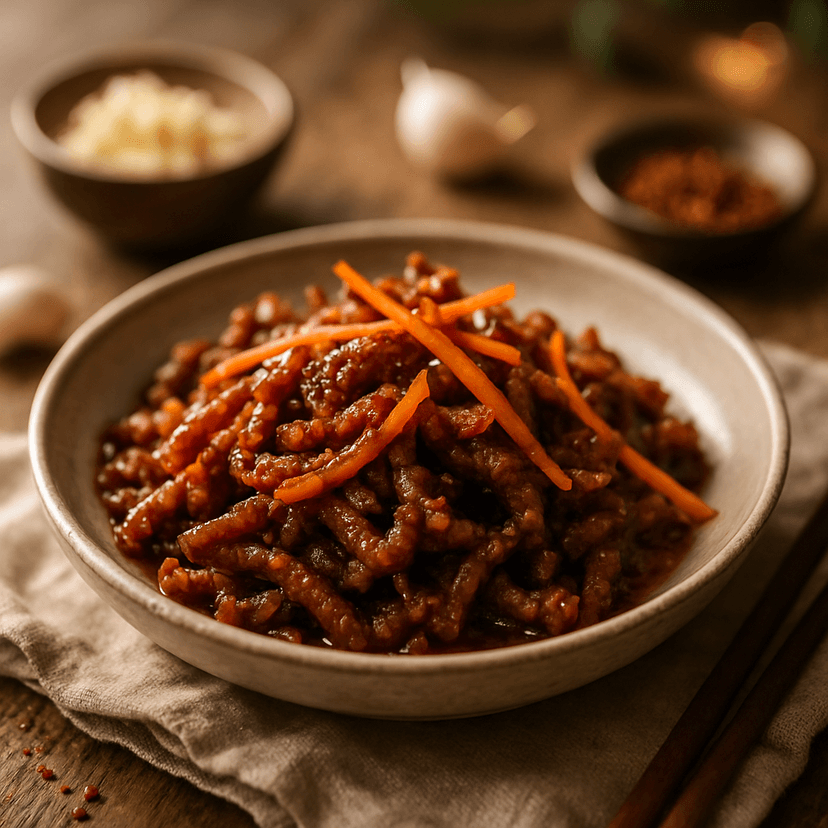 Crispy Shredded Beef with Tangy Honey Sauce
