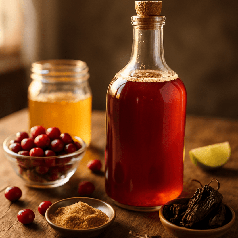 Cranberry & Chipotle Spiced Mead