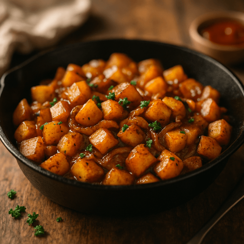 Smoky BBQ Potato Skillet
