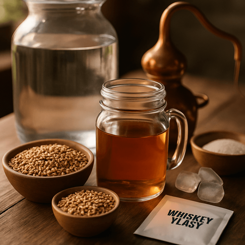 Wheat Whiskey Mash & Distillation image