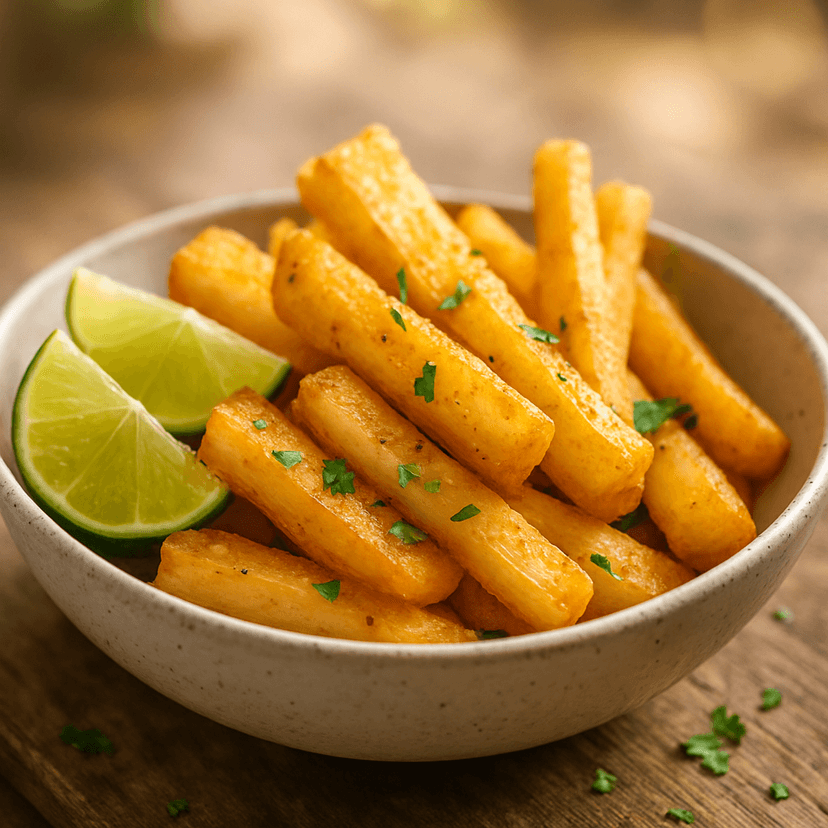 Crispy Golden Yuca Fries