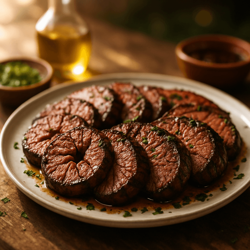 Wagon Wheel Flank Steak (Competition-Style)