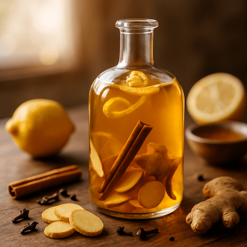 Spiced Ginger Root Mead