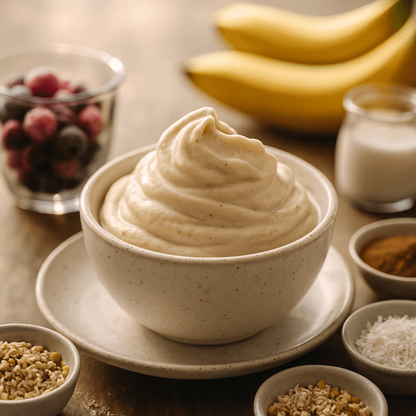 Creamy Banana Nice Cream Base image