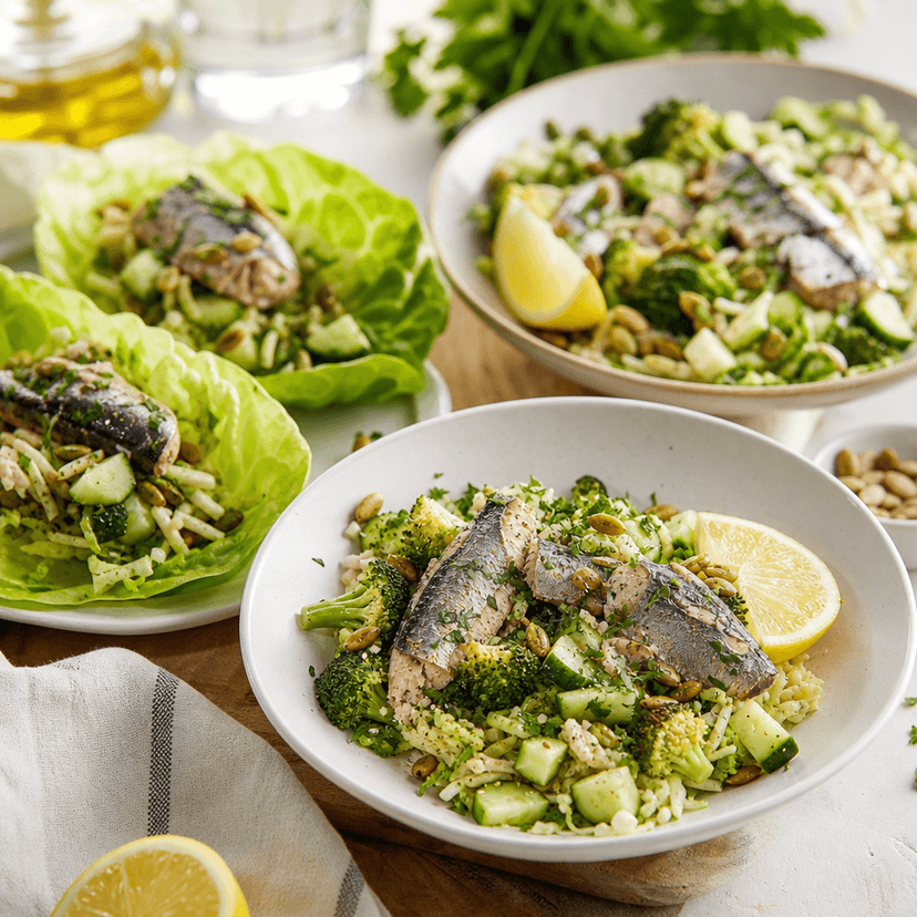 Sardine Mini-Meals, Two Ways image