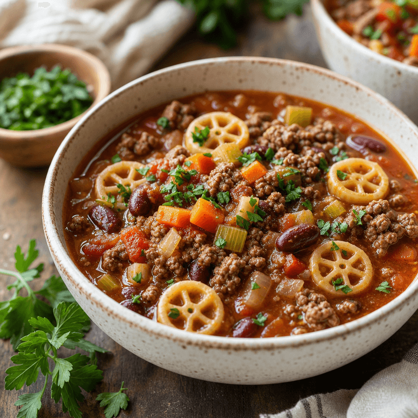 Wagon Wheel Beef Soup Duo