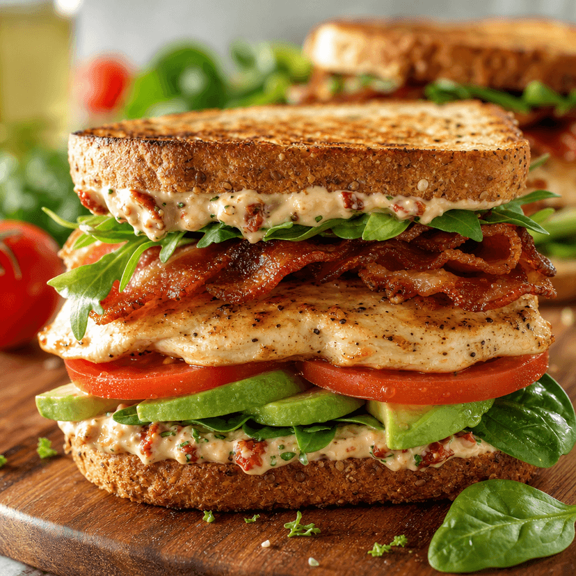 Sun-Dried Tomato Chicken Sandwiches image