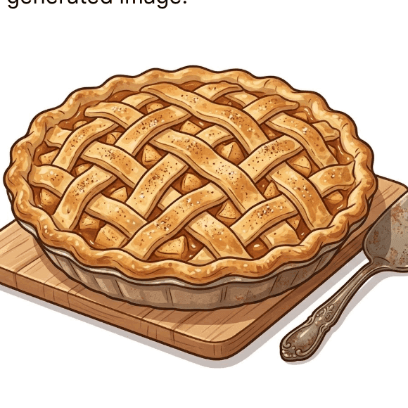 Classic Southern Egg Custard Pie image