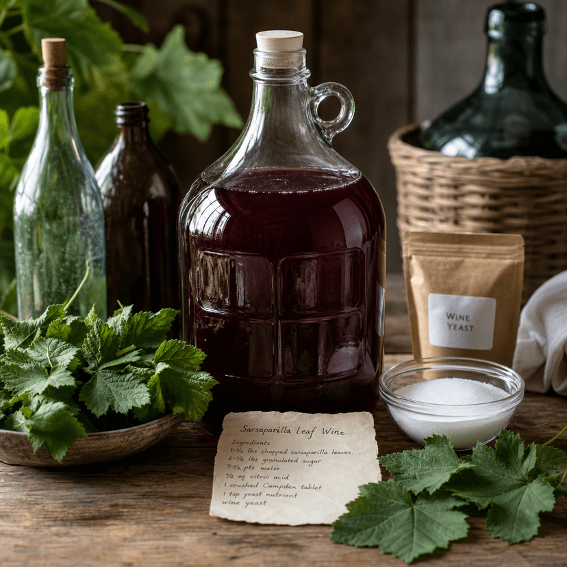 Sarsaparilla Leaf Wine