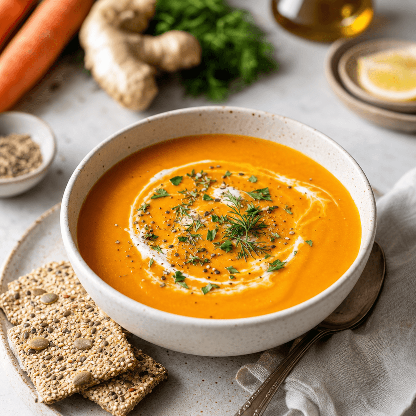 New York Carrot Ginger Soup image